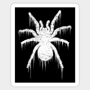 Tarantula-Spider,Animal,Heavy metal style. Sticker
